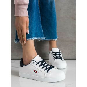 SHELOVET CASUAL SNEAKERS IN ECO LEATHER