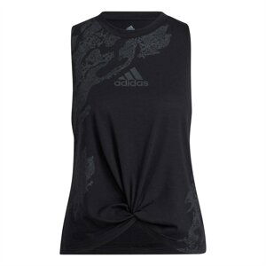 Adidas Camo Graphic Knot Tank Top Womens