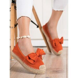 Dámske espadrilky MANNIKA Bow detailed