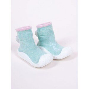 Yoclub Kids's Baby Anti-Skid Socks With Rubber Sole OB-132/GIR/001