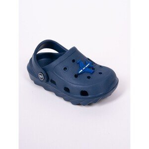 Yoclub Kids's Garden Clogs Slip On Shoes OC-037/BOY Navy Blue
