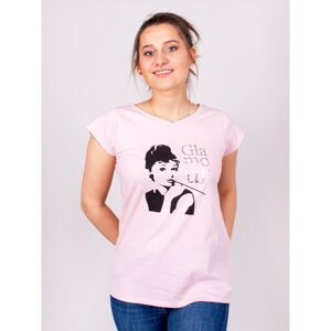 Yoclub Woman's Cotton T-Shirt Short Sleeve PK-056/TSH/WOM