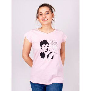 Yoclub Woman's Cotton T-Shirt Short Sleeve PK-056/TSH/WOM
