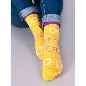 Yoclub Unisex's Cotton Socks Patterns Colors SK-54/UNI/025