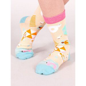 Yoclub Unisex's Cotton Socks Patterns Colors SK-54/UNI/027