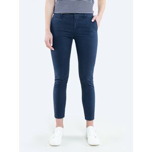 Big Star Woman's Slim Trousers 115617 Light blue Woven-404