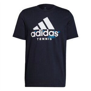 Adidas Tennis Graphic Logo T-Shirt Mens