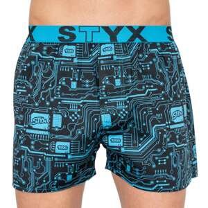 Men&#39;s shorts Styx art sports rubber imprint (B857)