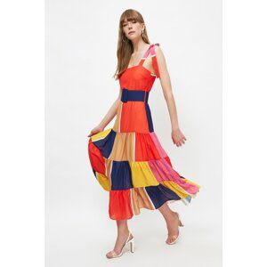 Trendyol Multi Color Belt Dress