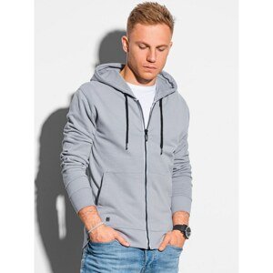 Ombre Clothing Men's zip-up hoodie B1145