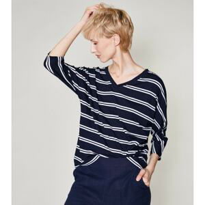 Click Woman's Blouse Taram Navy Blue