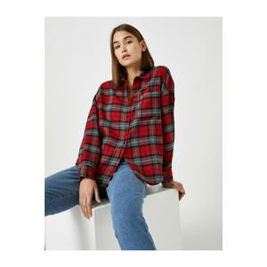 Koton Long Sleeve Lumberjack Shirt