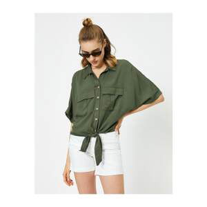 Koton Shirt - Green - Regular fit