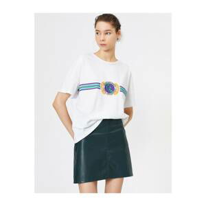 Koton Letter Printed T-shirt