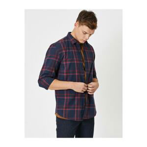 Koton Plaid Long Sleeve Regular Fit Lumberjack Shirt