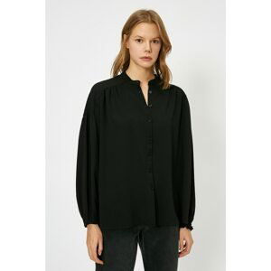 Koton Balloon Sleeve Detailed Long Sleeve Shirt