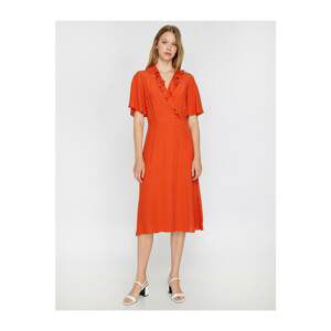 Koton Dress - Orange - Basic