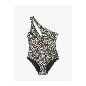 Koton Leopard Patterned Swimsuit