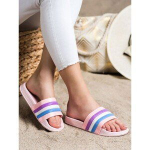 BONA FLIP-FLOPS WITH COLORED STRIPES