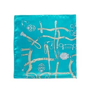 Art Of Polo Woman's Shawl Sz20337-1 Turquoise