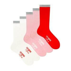 Ponožky Lee Cooper LCU5PWLONGSOCPASTEL
