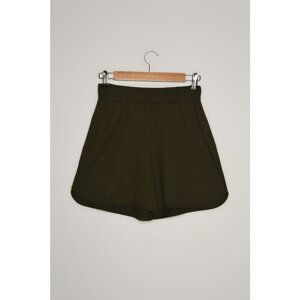 Trendyol Khaki Knit Shorts & Bermuda