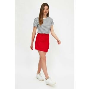 Trendyol Red Mini Shorts & Bermuda