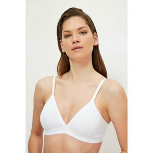 Trendyol White Laser Cut Bralet