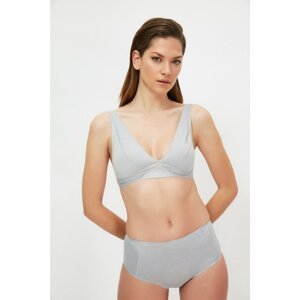 Trendyol Gray Laser Cut Bralet