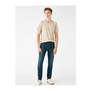 Koton Men's Petrol Jeans