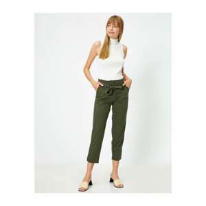 Koton Pants - Khaki - Cigarette pants