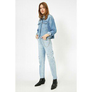 Koton Women's Mom Jeans