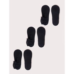 Yoclub Kids's Ankle Socks Patterns Lace 3-Pack SKB-36/M1/3PAK/WOM/001