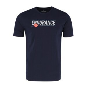 Volcano Man's Regular Silhouette T-Shirt T-Endurance M02081-S21 Navy Blue