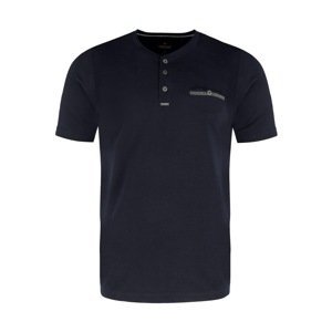 Volcano Man's Regular Silhouette T-Shirt T-Viber M02177-S21 Navy Blue