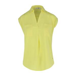 Volcano Woman's Regular Silhouette Blouse K-Orrie L09297-S21 Citron