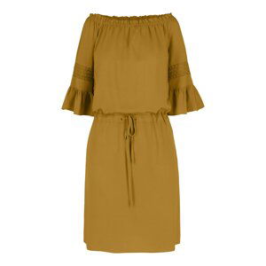 Volcano Woman's Regular Silhouette Dress G-Mona L08447-S21 Honey