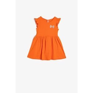 Koton Orange Baby Girl Dress