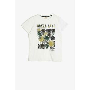 Koton Letter Printed T-Shirt