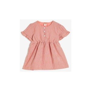 Koton Girl Checked Dress-02522