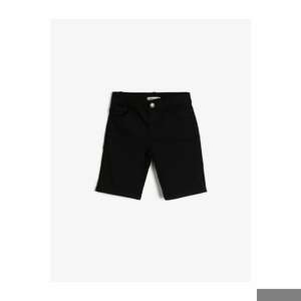 Koton Boys Black Shorts & Bermuda