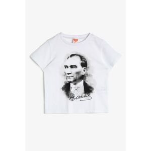 Koton Baby Boy Ataturk Printed T-Shirt