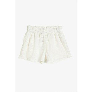 Koton Girl White Tassel Detailed Normal Waist Sort