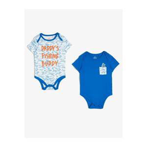 Koton Baby Boy Blue Patterned Baby Sets
