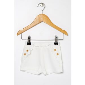 Koton Baby Girl White Shorts & Bermuda