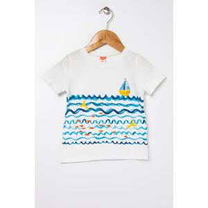 Koton Kids Ecru Printed T-shirt