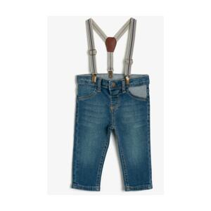 Koton Belt Detailed Jean Trousers