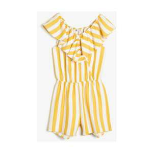 Koton Yellow Girls' Jumpsuit