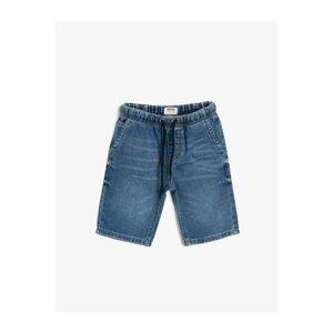 Koton Boys Medium Indigo Shorts & Bermuda