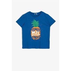 Koton Cotton Blue Boy T-shirt